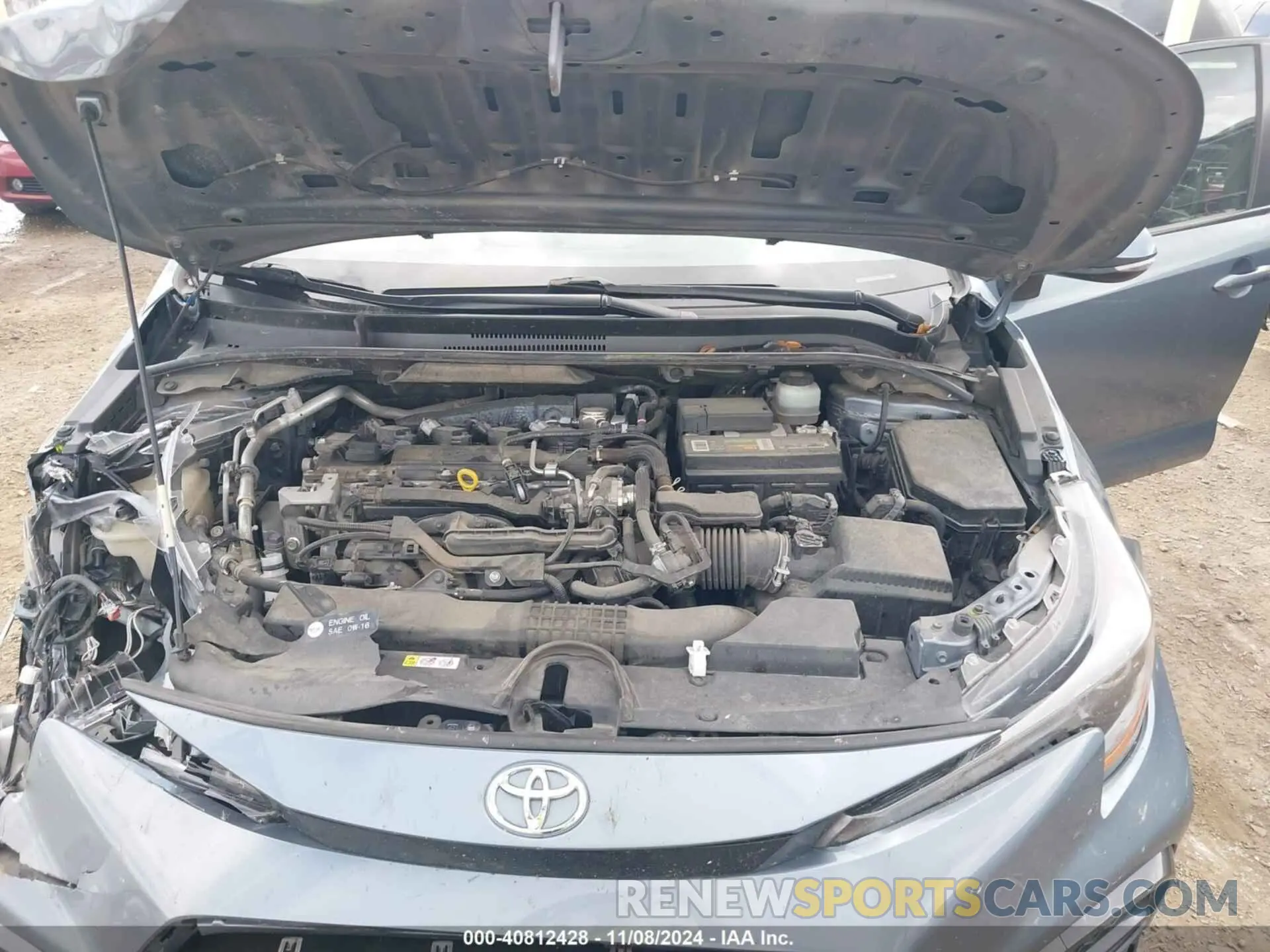 10 Photograph of a damaged car JTDP4RCE1LJ009335 TOYOTA COROLLA 2020