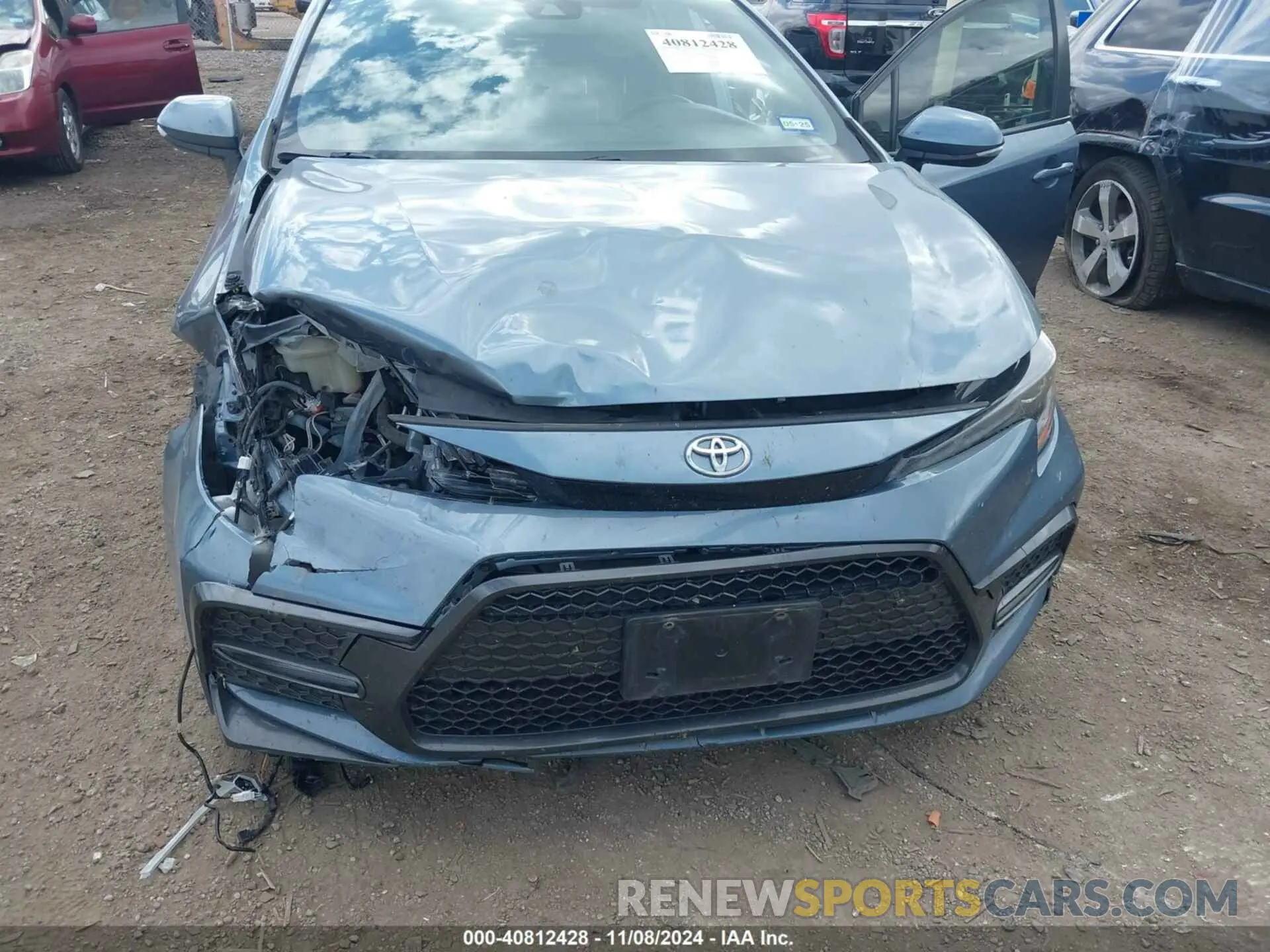 6 Photograph of a damaged car JTDP4RCE1LJ009335 TOYOTA COROLLA 2020