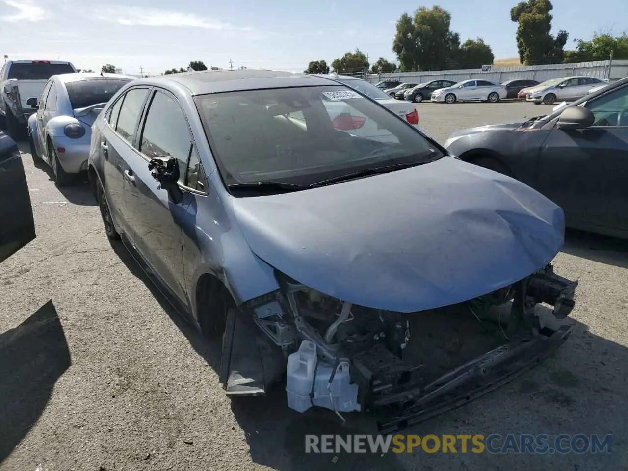 4 Photograph of a damaged car JTDP4RCE1LJ029200 TOYOTA COROLLA 2020