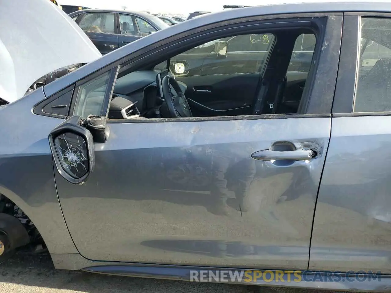 7 Photograph of a damaged car JTDP4RCE1LJ029200 TOYOTA COROLLA 2020