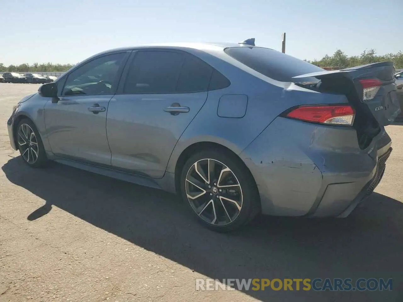 2 Photograph of a damaged car JTDP4RCE1LJ030847 TOYOTA COROLLA 2020
