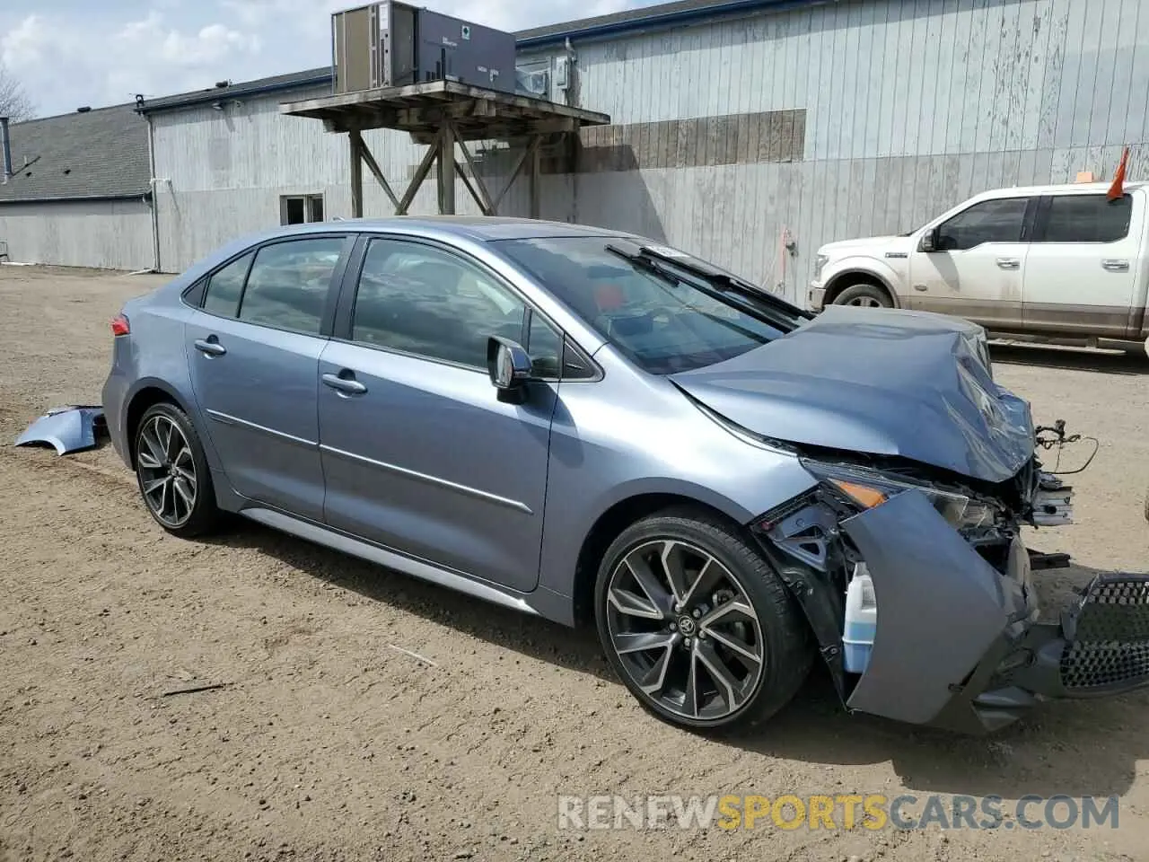 4 Photograph of a damaged car JTDP4RCE1LJ038365 TOYOTA COROLLA 2020