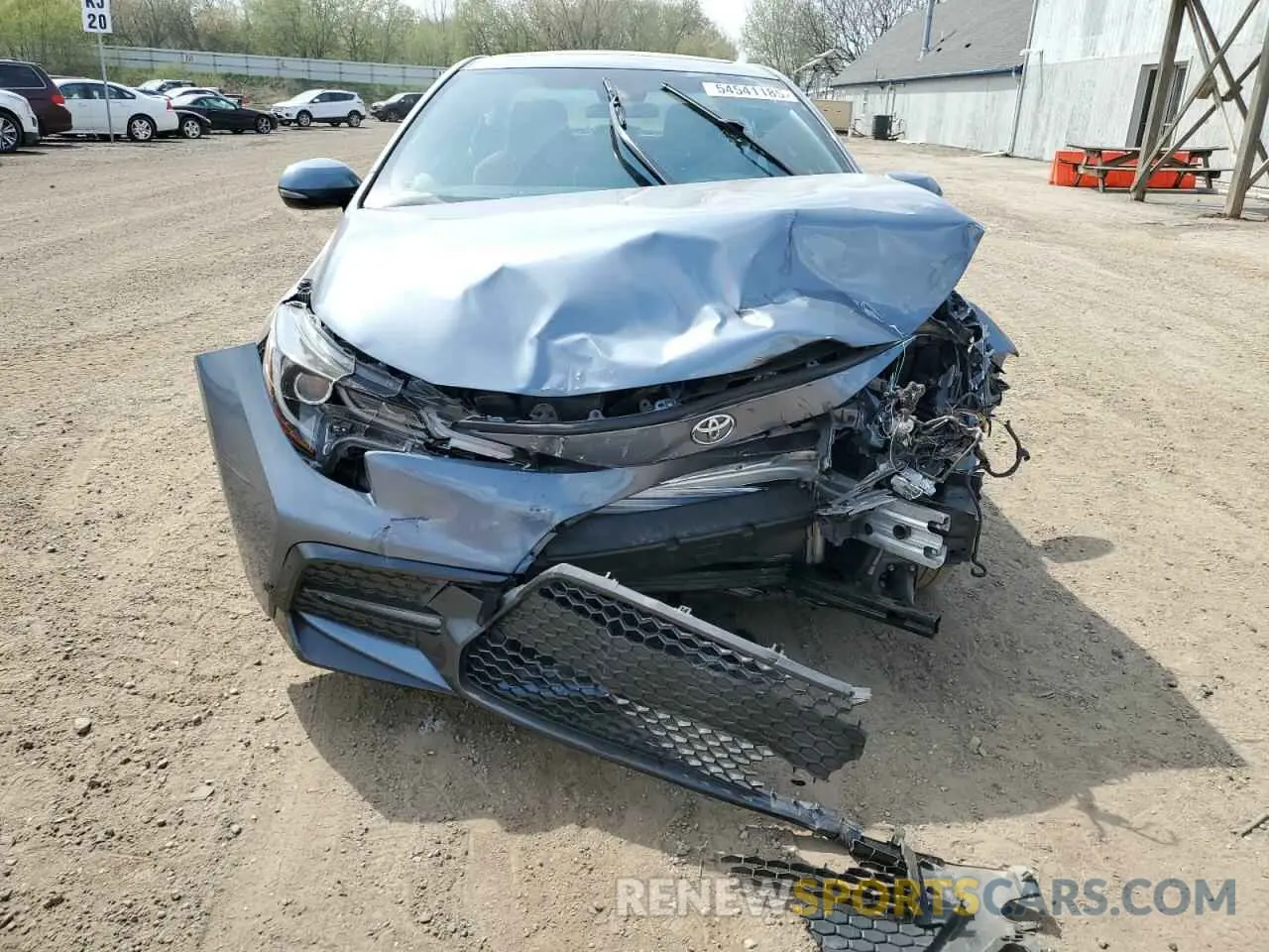 5 Photograph of a damaged car JTDP4RCE1LJ038365 TOYOTA COROLLA 2020