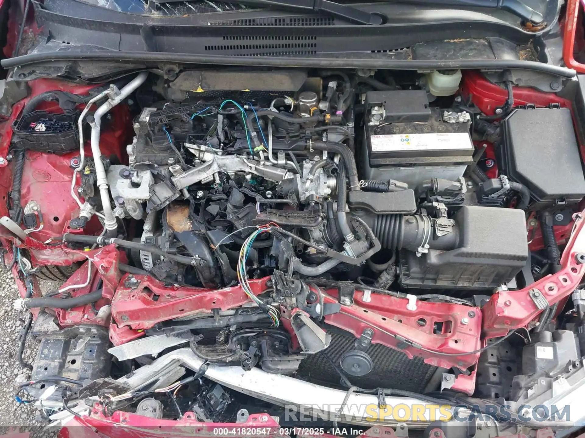10 Photograph of a damaged car JTDP4RCE1LJ044005 TOYOTA COROLLA 2020