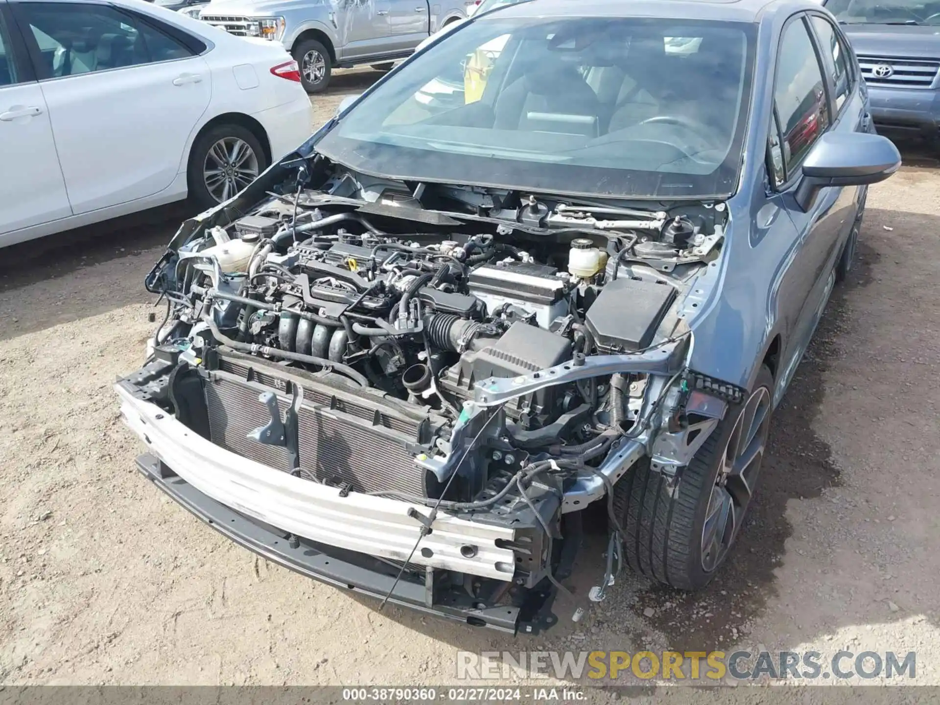 6 Photograph of a damaged car JTDP4RCE2LJ043459 TOYOTA COROLLA 2020