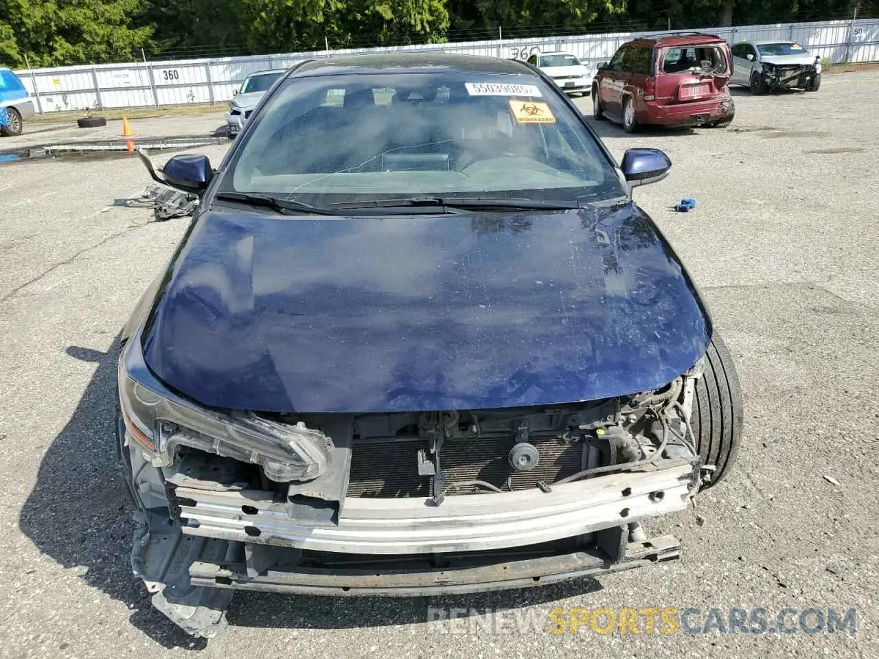 5 Photograph of a damaged car JTDP4RCE3LJ004394 TOYOTA COROLLA 2020