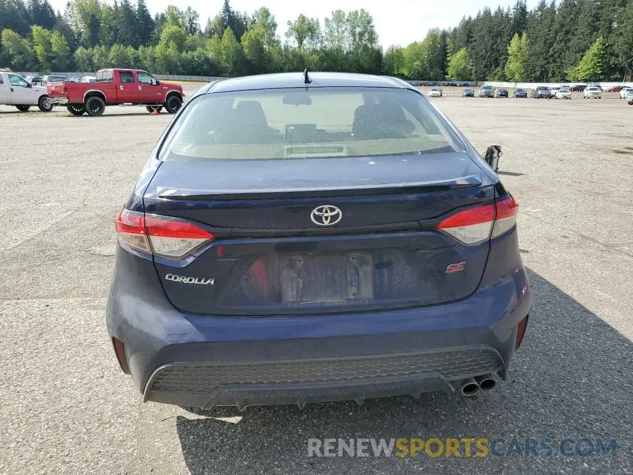 6 Photograph of a damaged car JTDP4RCE3LJ004394 TOYOTA COROLLA 2020