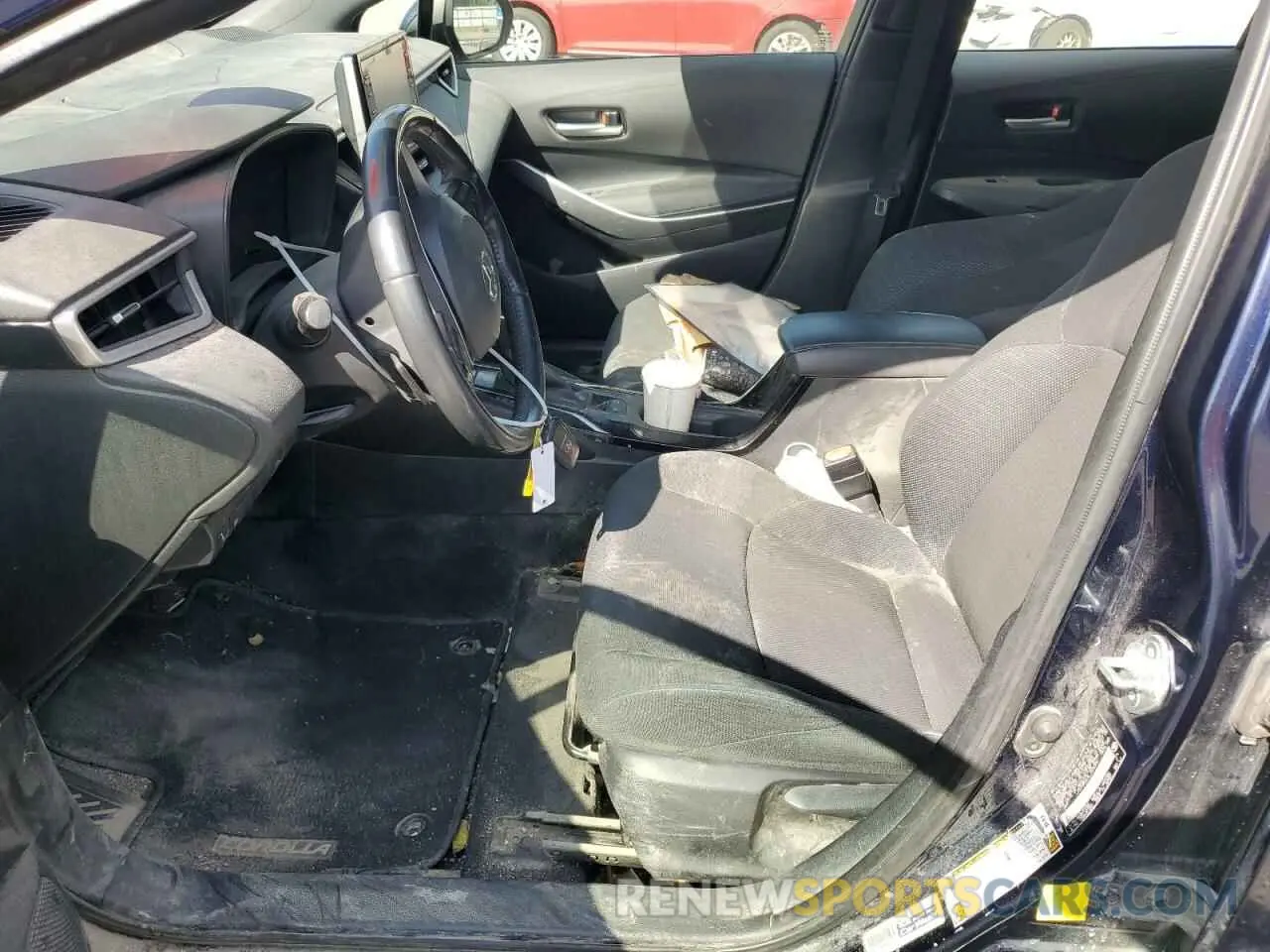 7 Photograph of a damaged car JTDP4RCE3LJ004394 TOYOTA COROLLA 2020