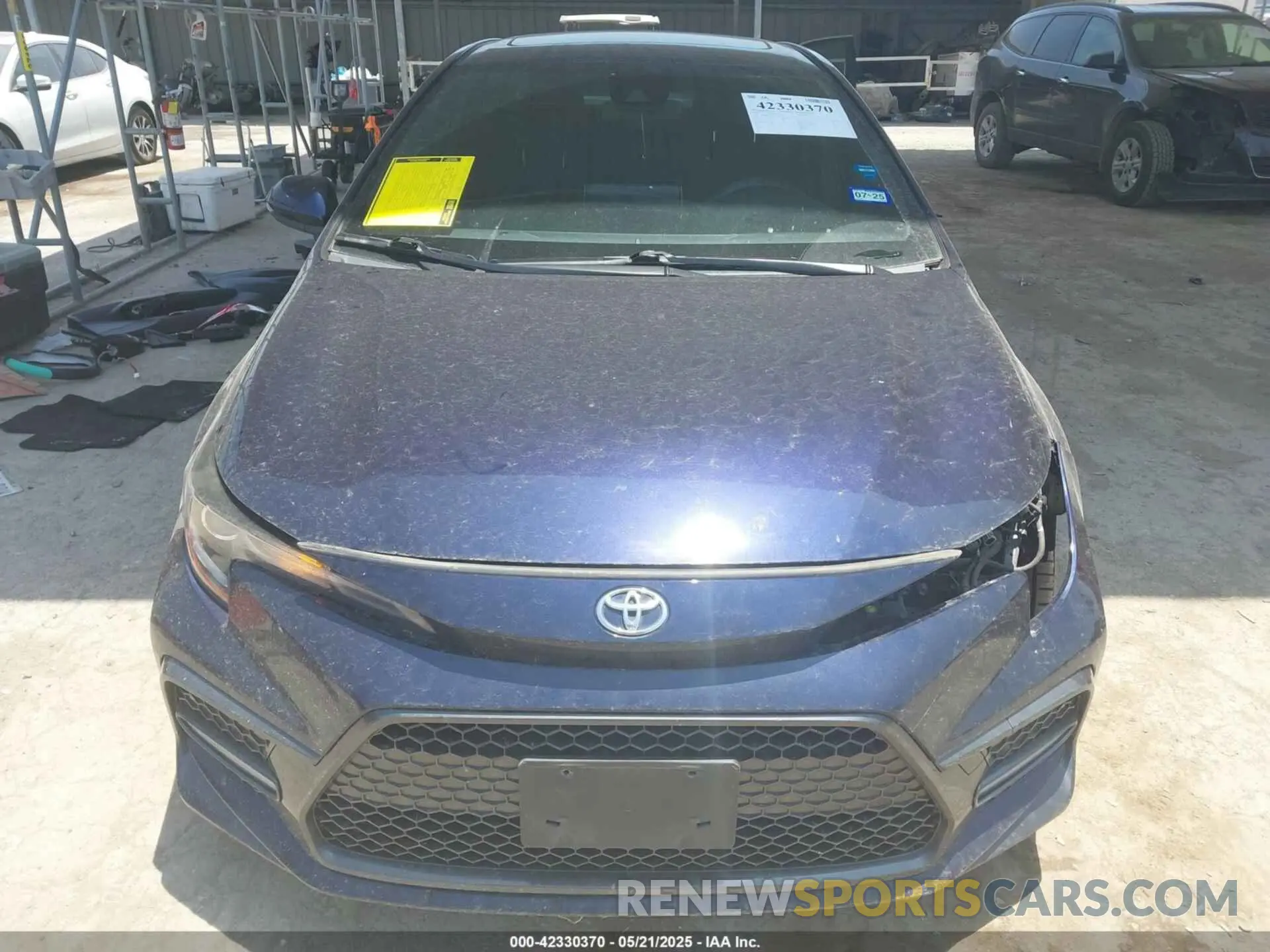13 Photograph of a damaged car JTDP4RCE3LJ014536 TOYOTA COROLLA 2020