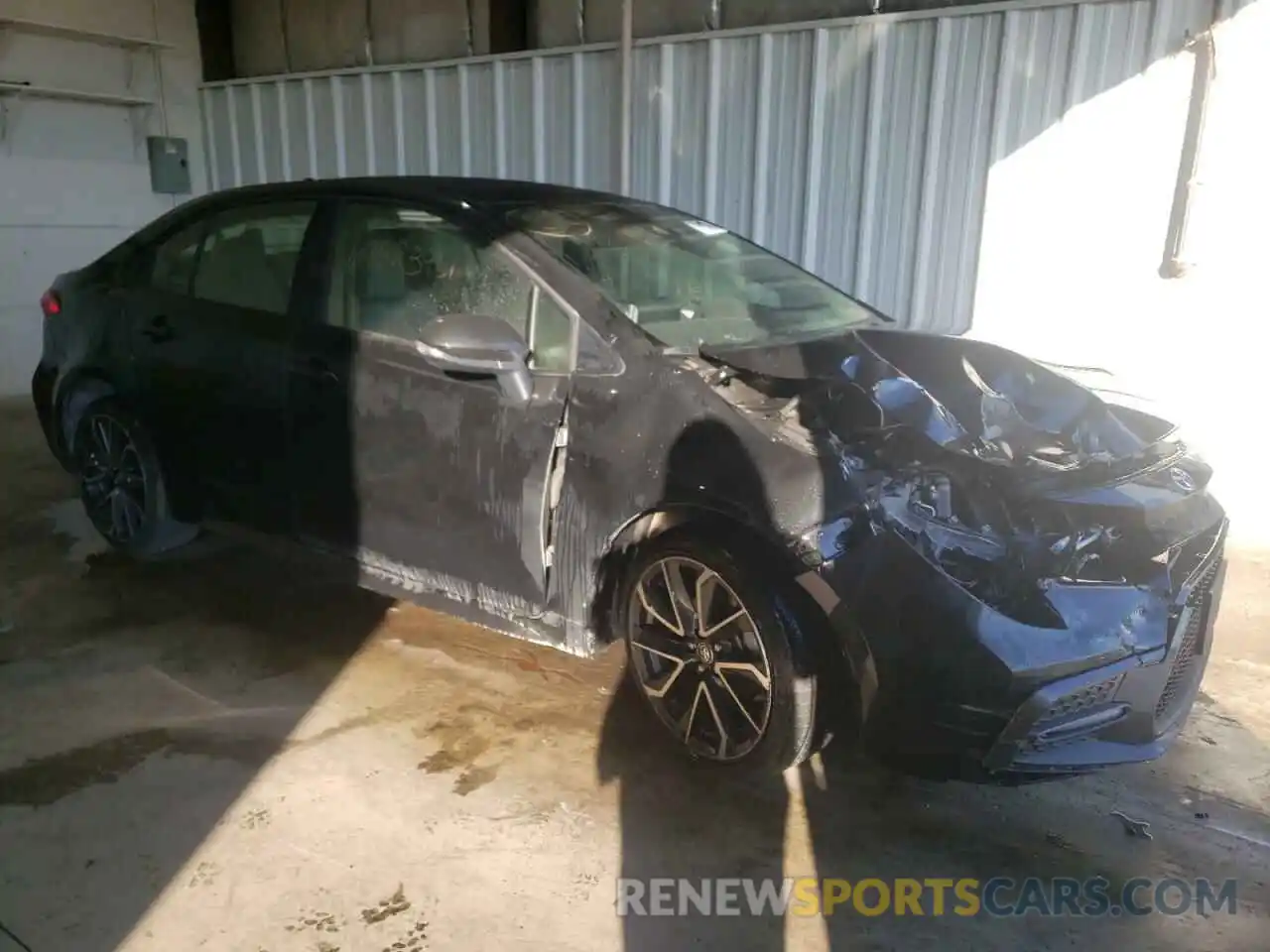 1 Photograph of a damaged car JTDP4RCE3LJ025245 TOYOTA COROLLA 2020