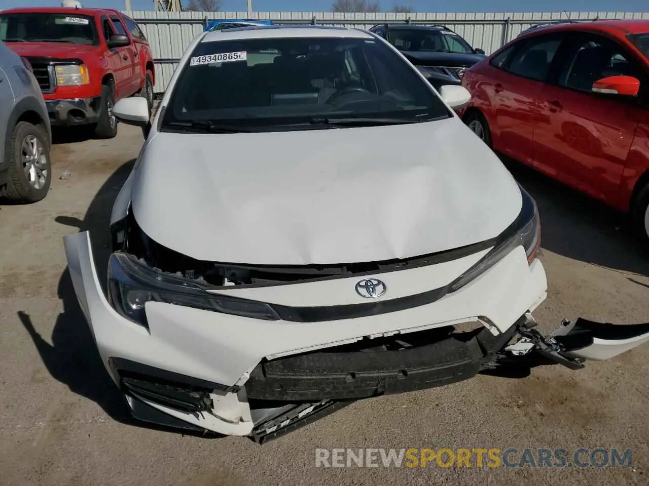 5 Photograph of a damaged car JTDP4RCE3LJ035421 TOYOTA COROLLA 2020