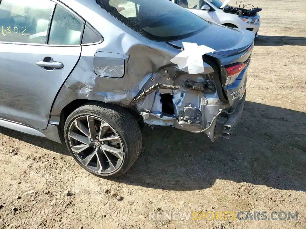 9 Photograph of a damaged car JTDP4RCE3LJ035497 TOYOTA COROLLA 2020