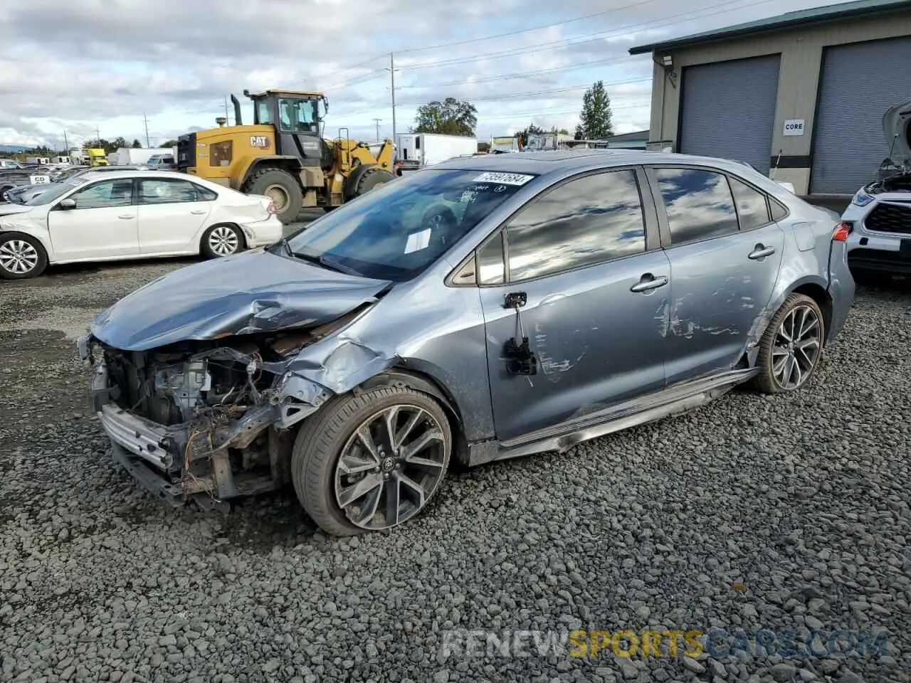 1 Photograph of a damaged car JTDP4RCE3LJ039209 TOYOTA COROLLA 2020