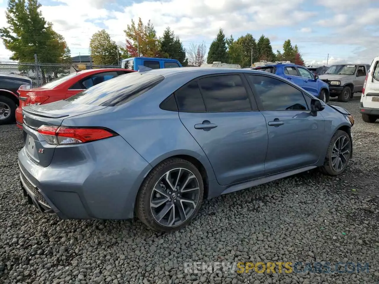 3 Photograph of a damaged car JTDP4RCE3LJ039209 TOYOTA COROLLA 2020
