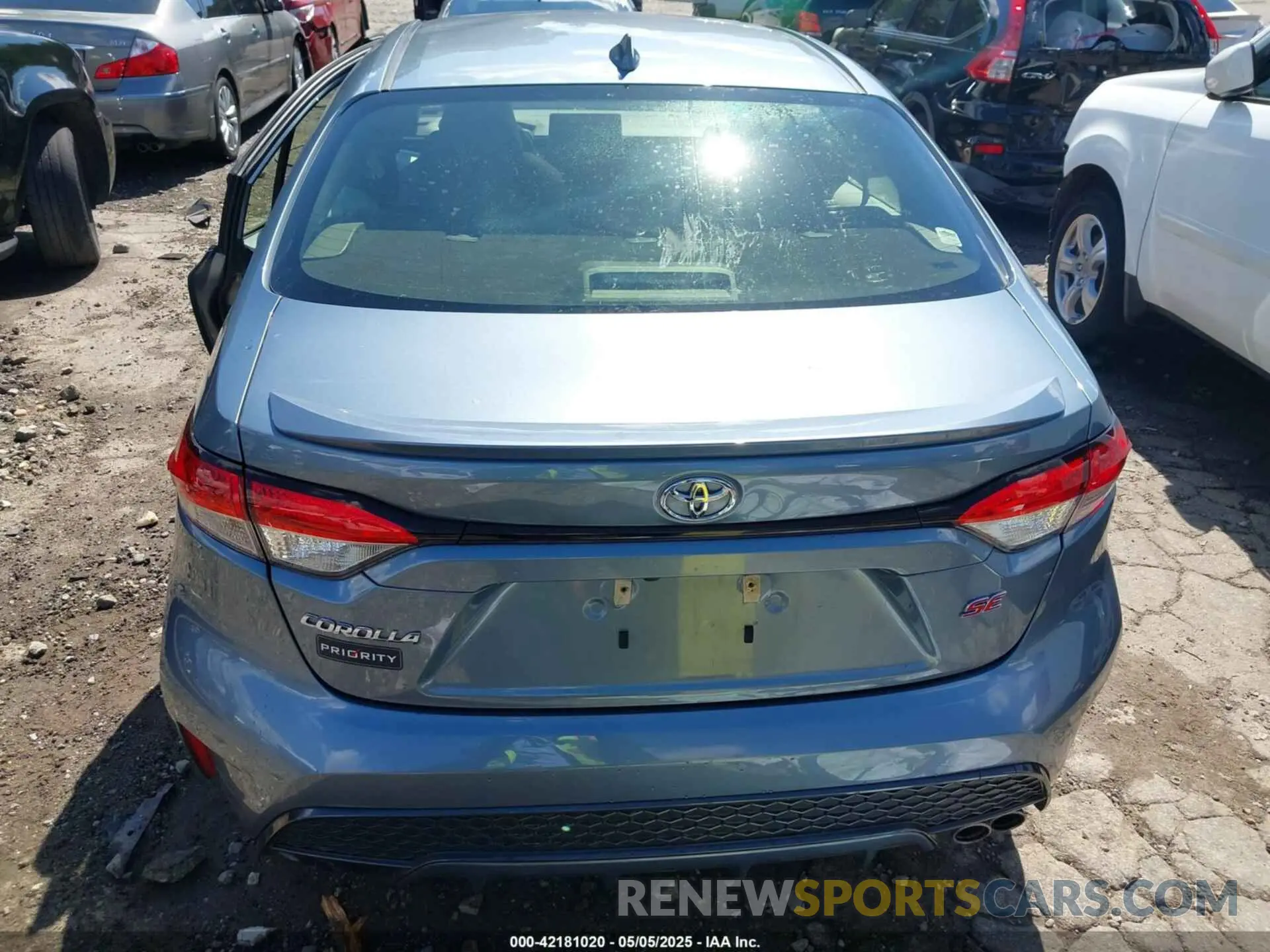 16 Photograph of a damaged car JTDP4RCE3LJ040831 TOYOTA COROLLA 2020