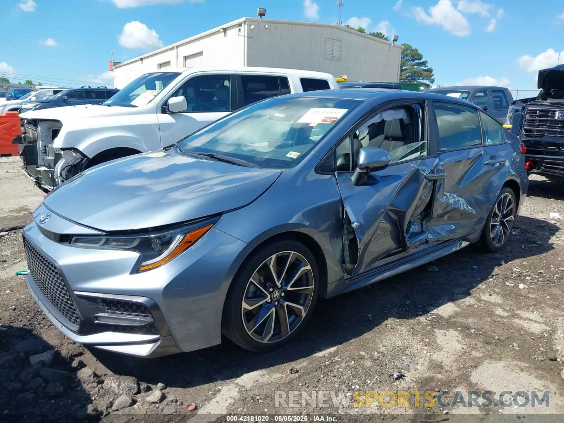 6 Photograph of a damaged car JTDP4RCE3LJ040831 TOYOTA COROLLA 2020