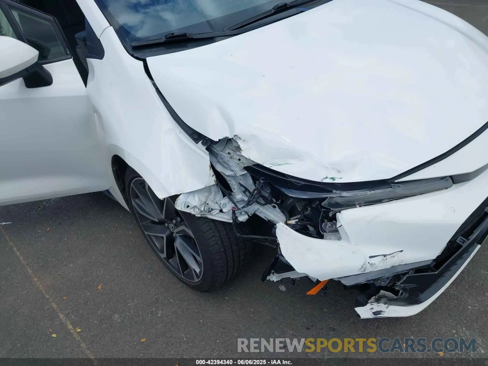 6 Photograph of a damaged car JTDP4RCE4LJ031040 TOYOTA COROLLA 2020