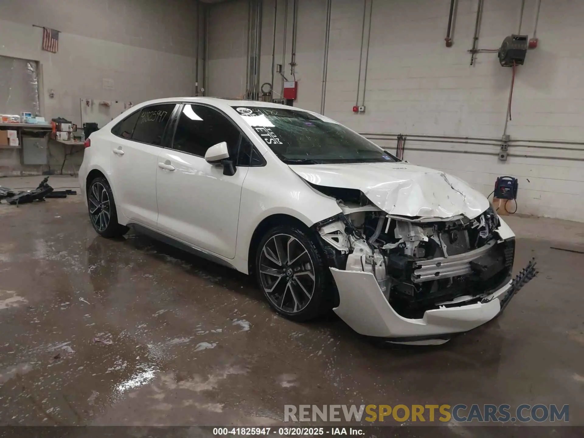1 Photograph of a damaged car JTDP4RCE4LJ032463 TOYOTA COROLLA 2020