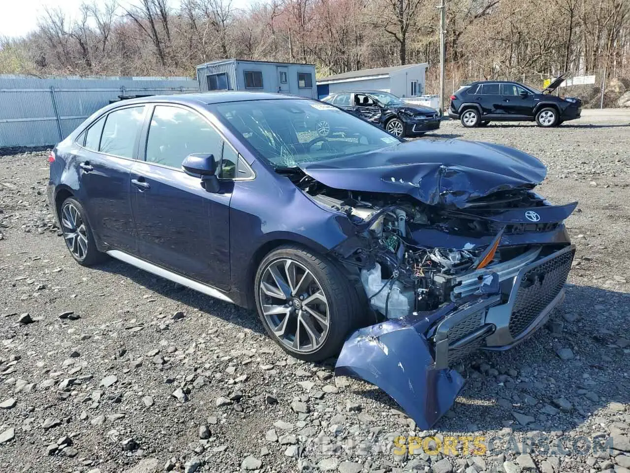 4 Photograph of a damaged car JTDP4RCE4LJ034357 TOYOTA COROLLA 2020