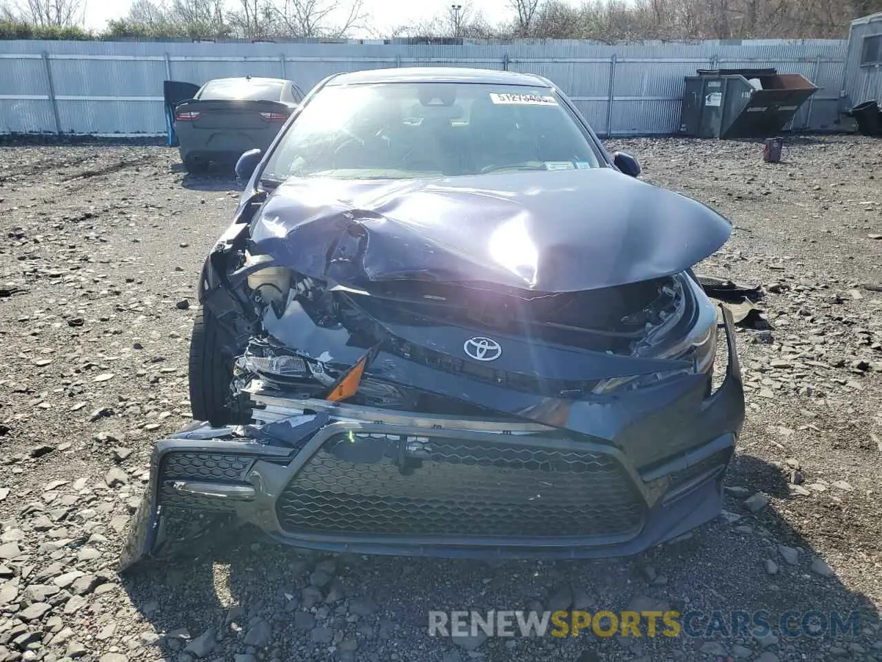 5 Photograph of a damaged car JTDP4RCE4LJ034357 TOYOTA COROLLA 2020