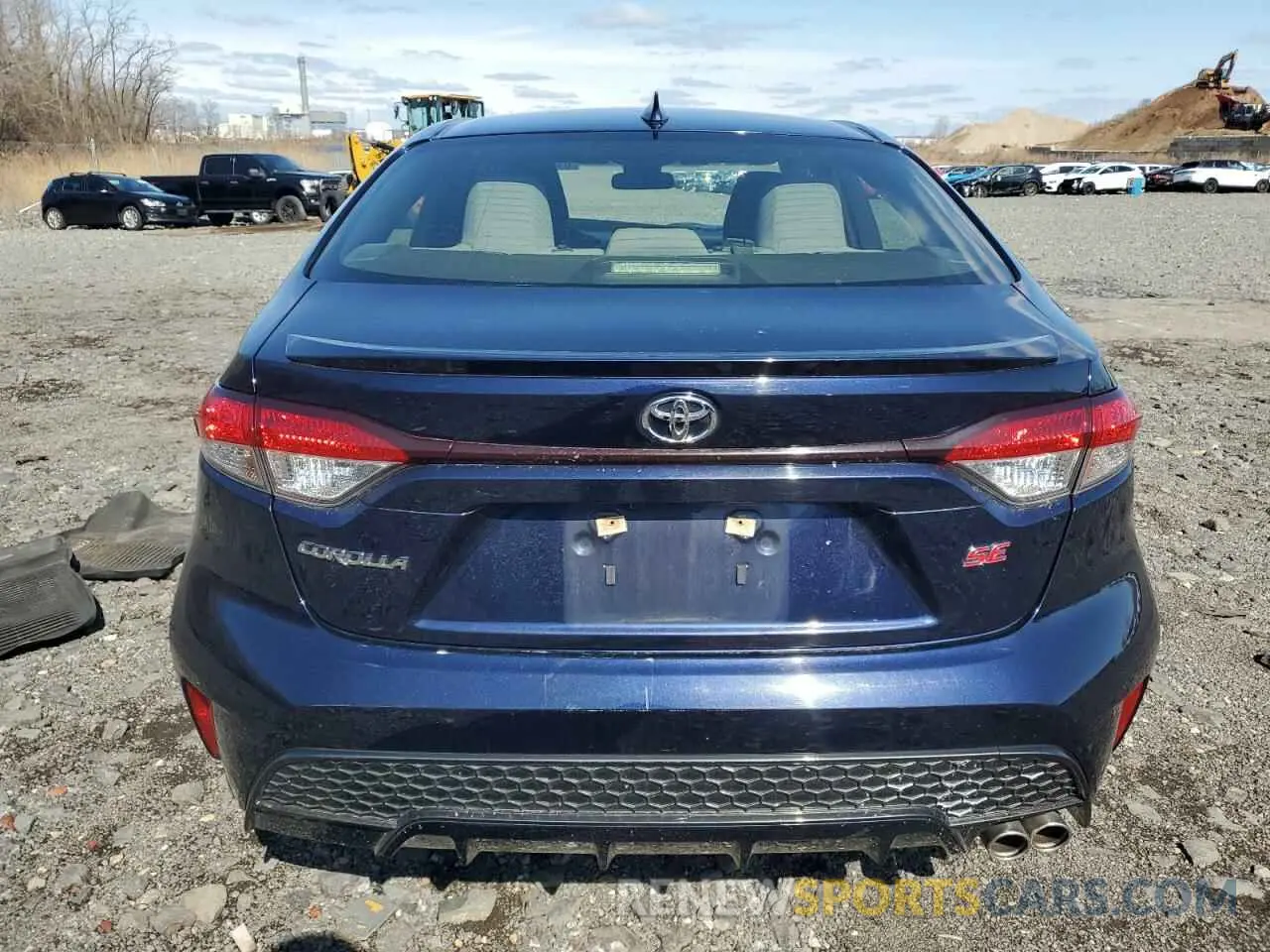 6 Photograph of a damaged car JTDP4RCE4LJ034357 TOYOTA COROLLA 2020