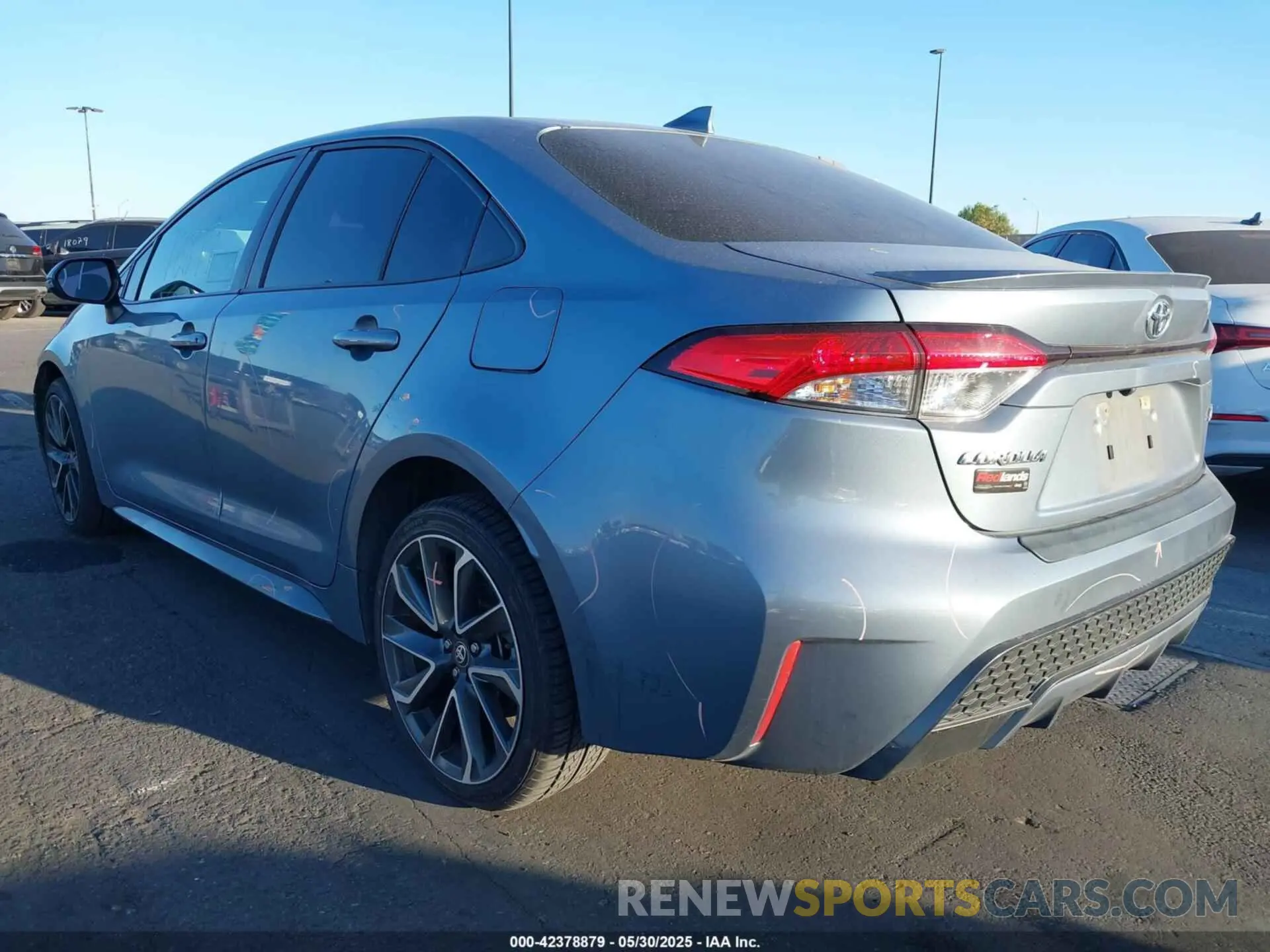 3 Photograph of a damaged car JTDP4RCE4LJ039526 TOYOTA COROLLA 2020