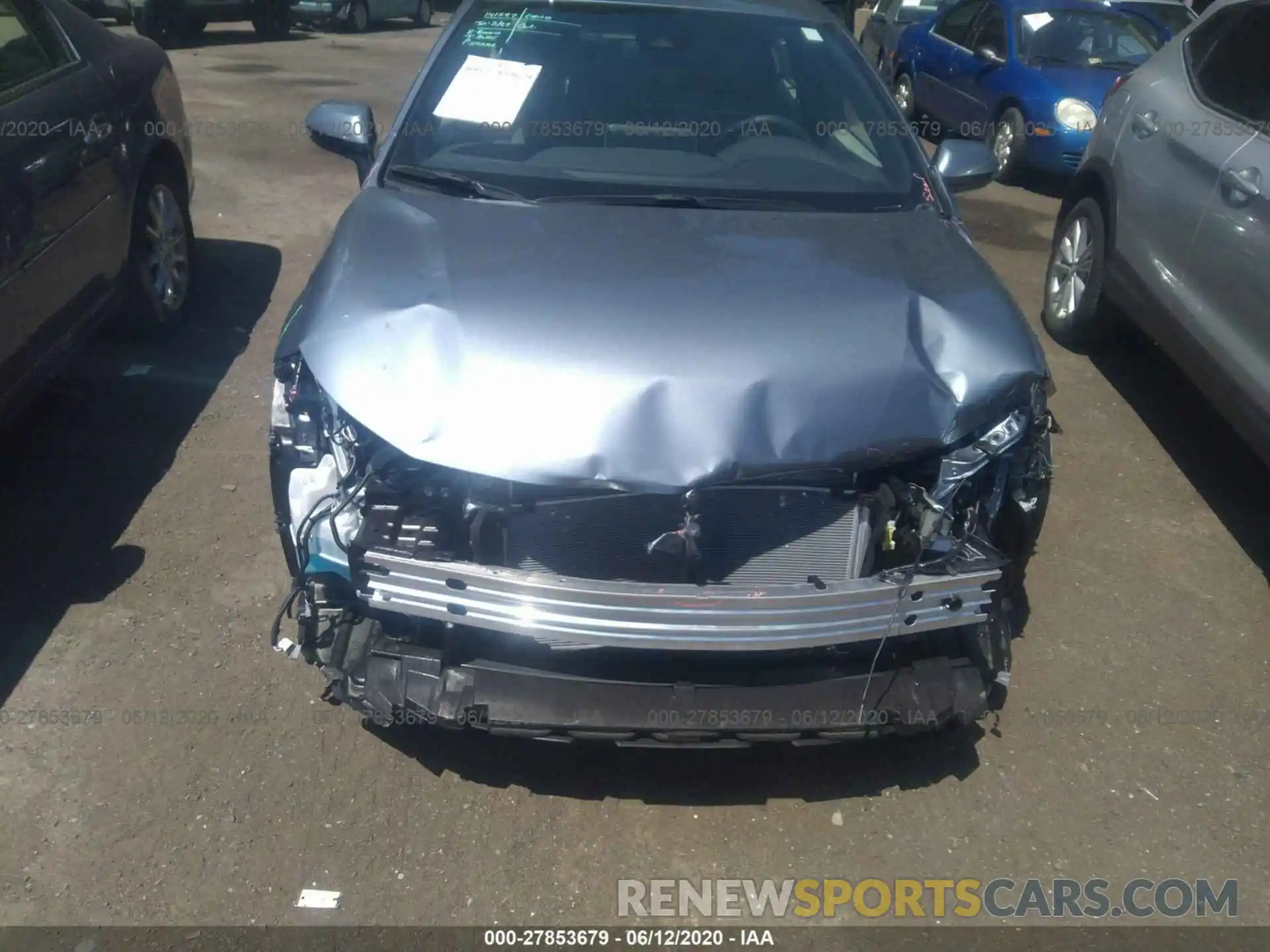 6 Photograph of a damaged car JTDP4RCE4LJ041664 TOYOTA COROLLA 2020