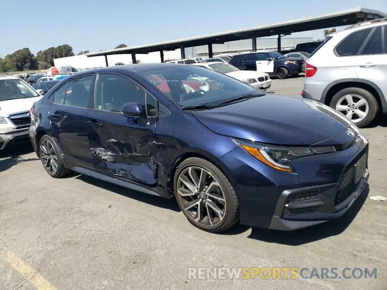 4 Photograph of a damaged car JTDP4RCE4LJ048162 TOYOTA COROLLA 2020