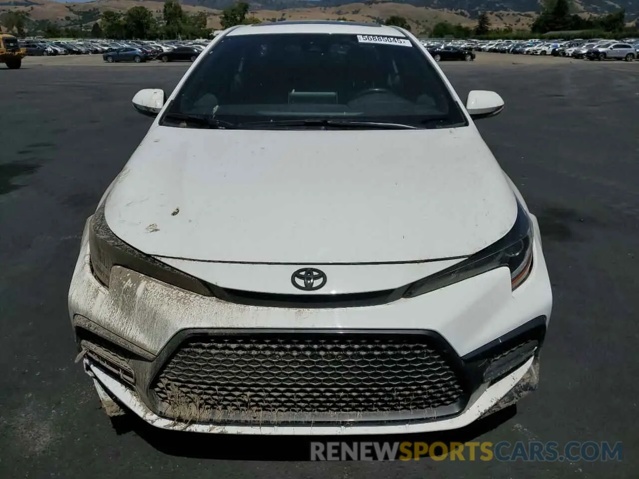 5 Photograph of a damaged car JTDP4RCE5LJ005711 TOYOTA COROLLA 2020