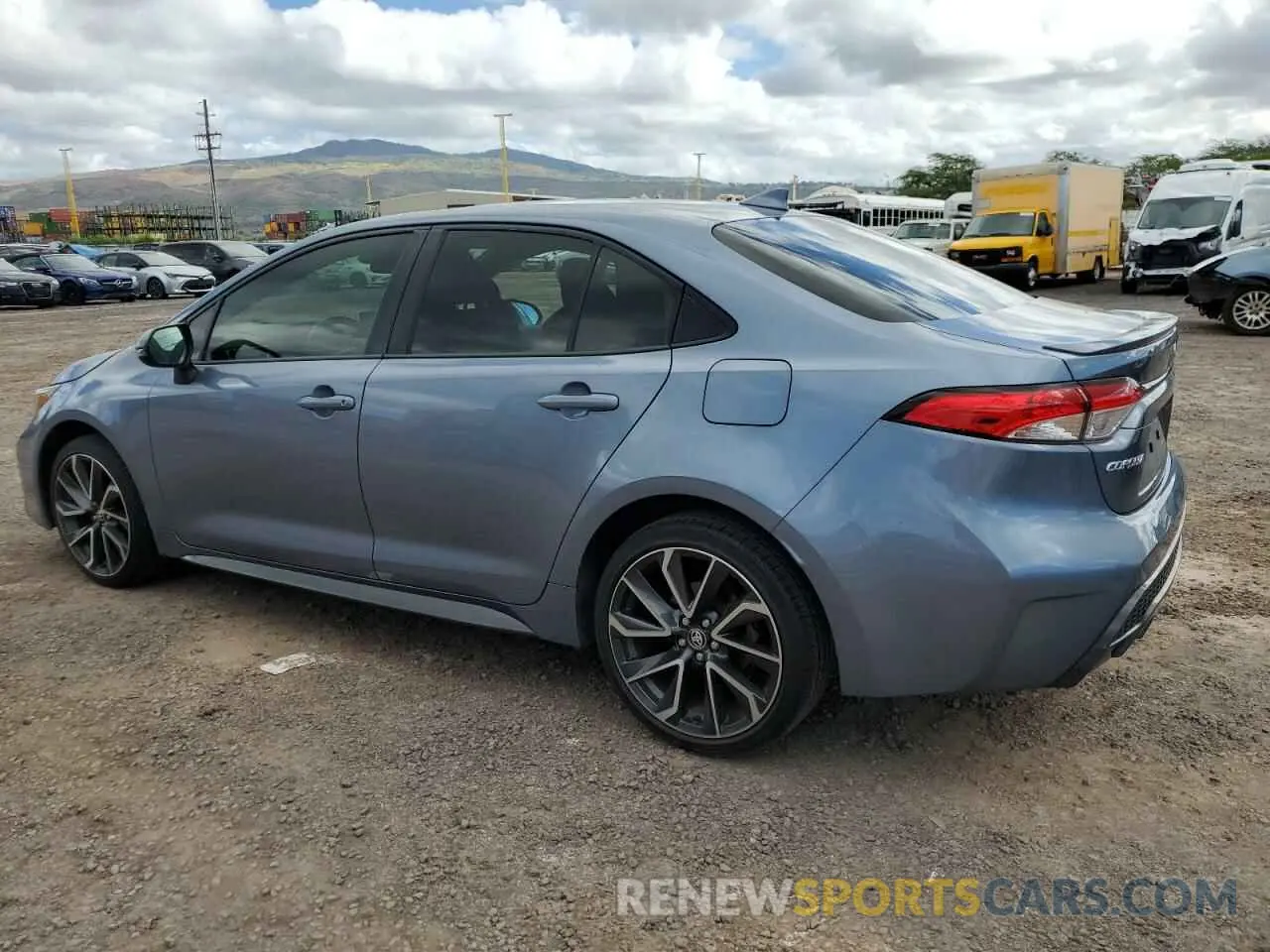 2 Photograph of a damaged car JTDP4RCE5LJ029197 TOYOTA COROLLA 2020