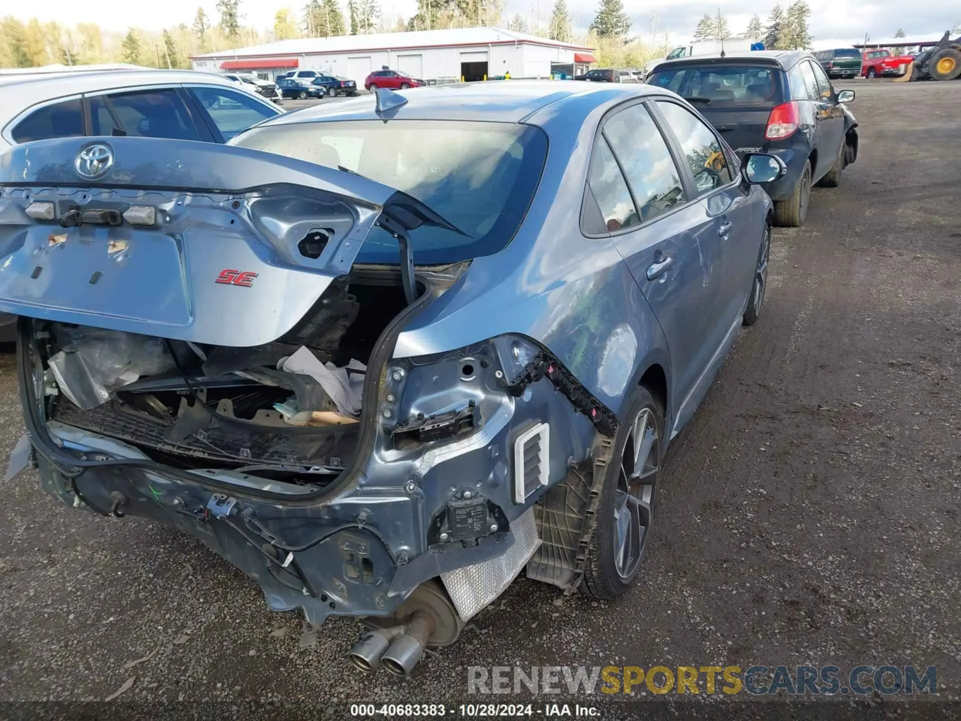 4 Photograph of a damaged car JTDP4RCE5LJ035727 TOYOTA COROLLA 2020