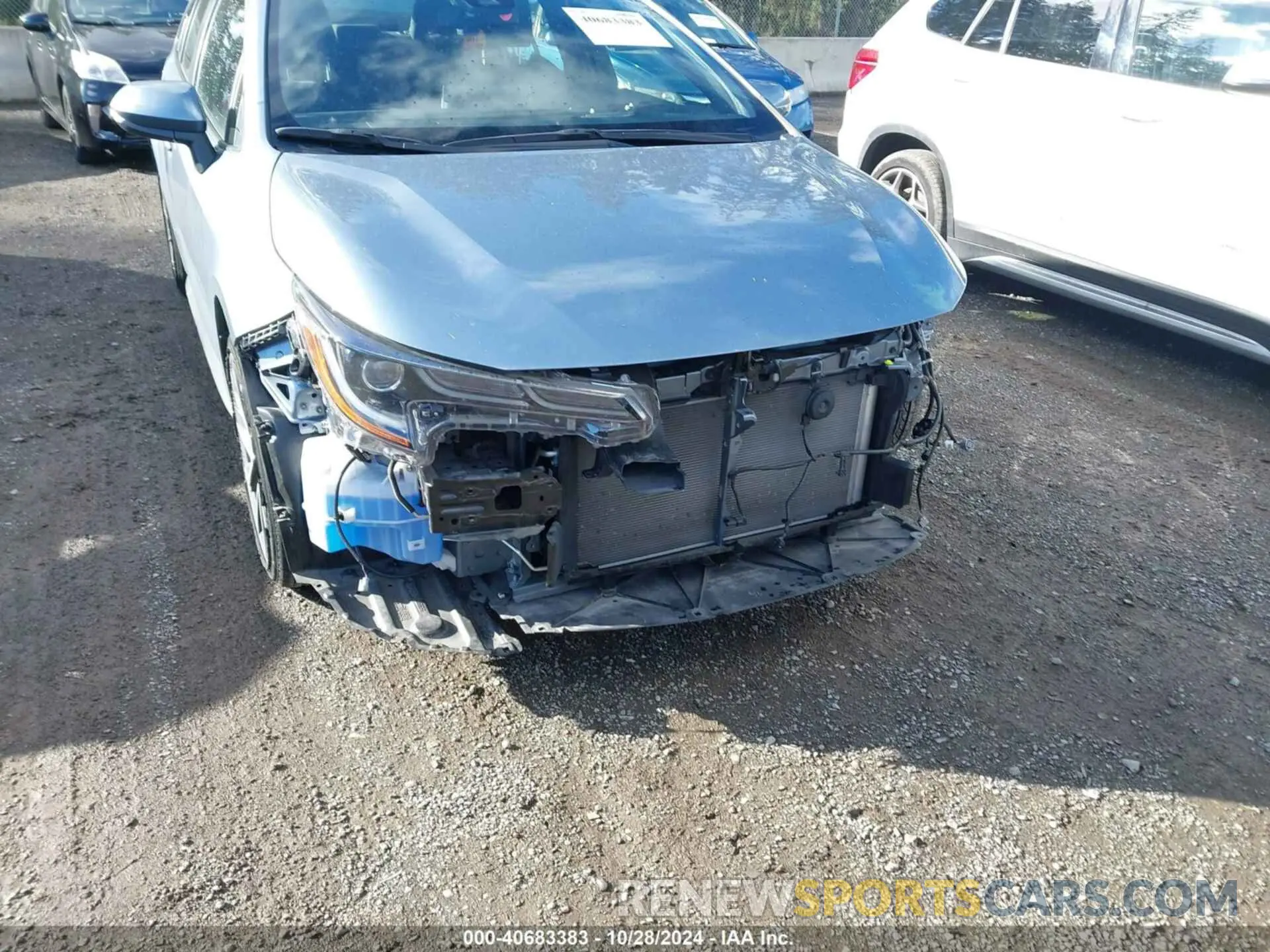 6 Photograph of a damaged car JTDP4RCE5LJ035727 TOYOTA COROLLA 2020