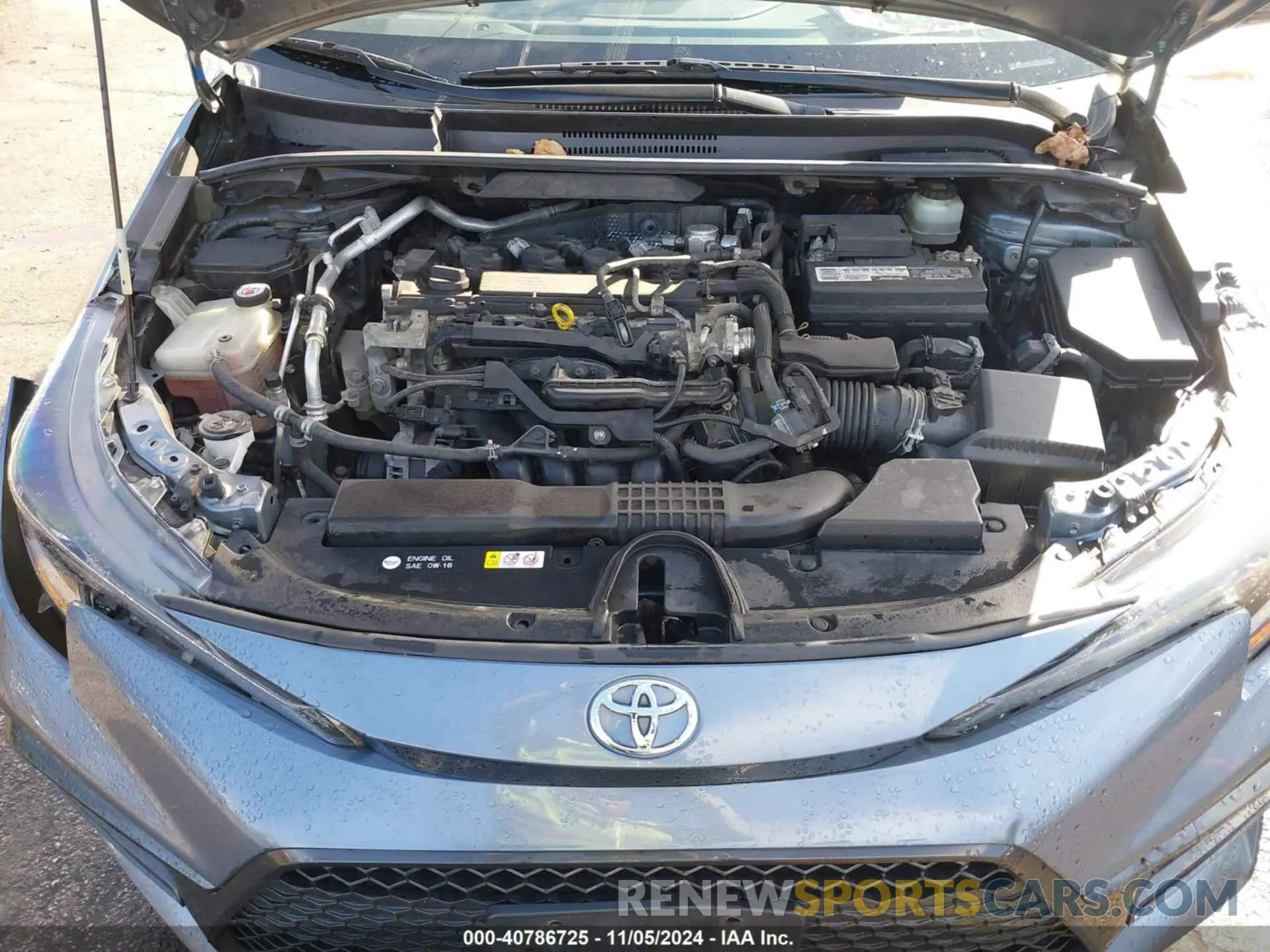 10 Photograph of a damaged car JTDP4RCE6LJ003420 TOYOTA COROLLA 2020
