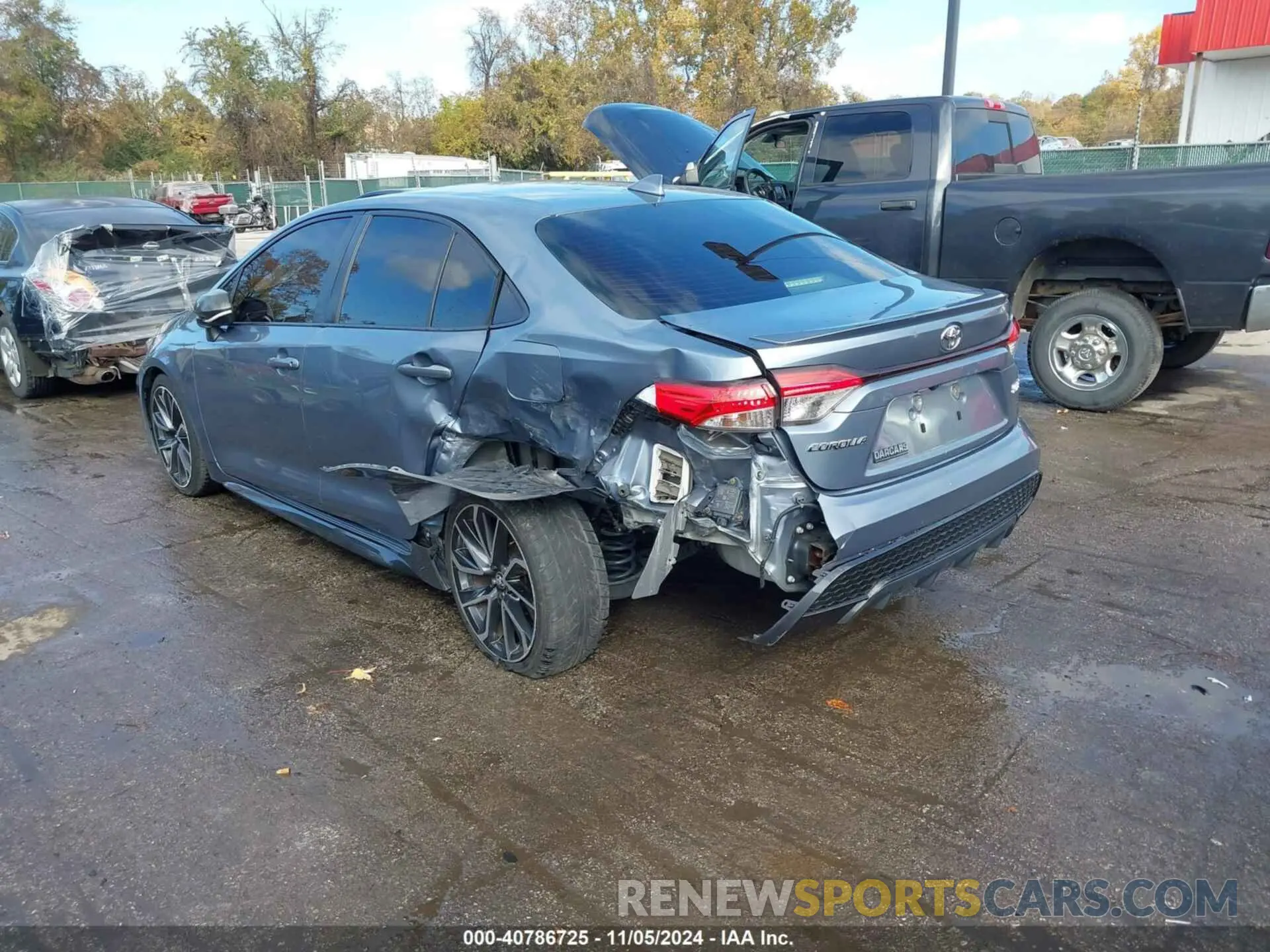 3 Photograph of a damaged car JTDP4RCE6LJ003420 TOYOTA COROLLA 2020