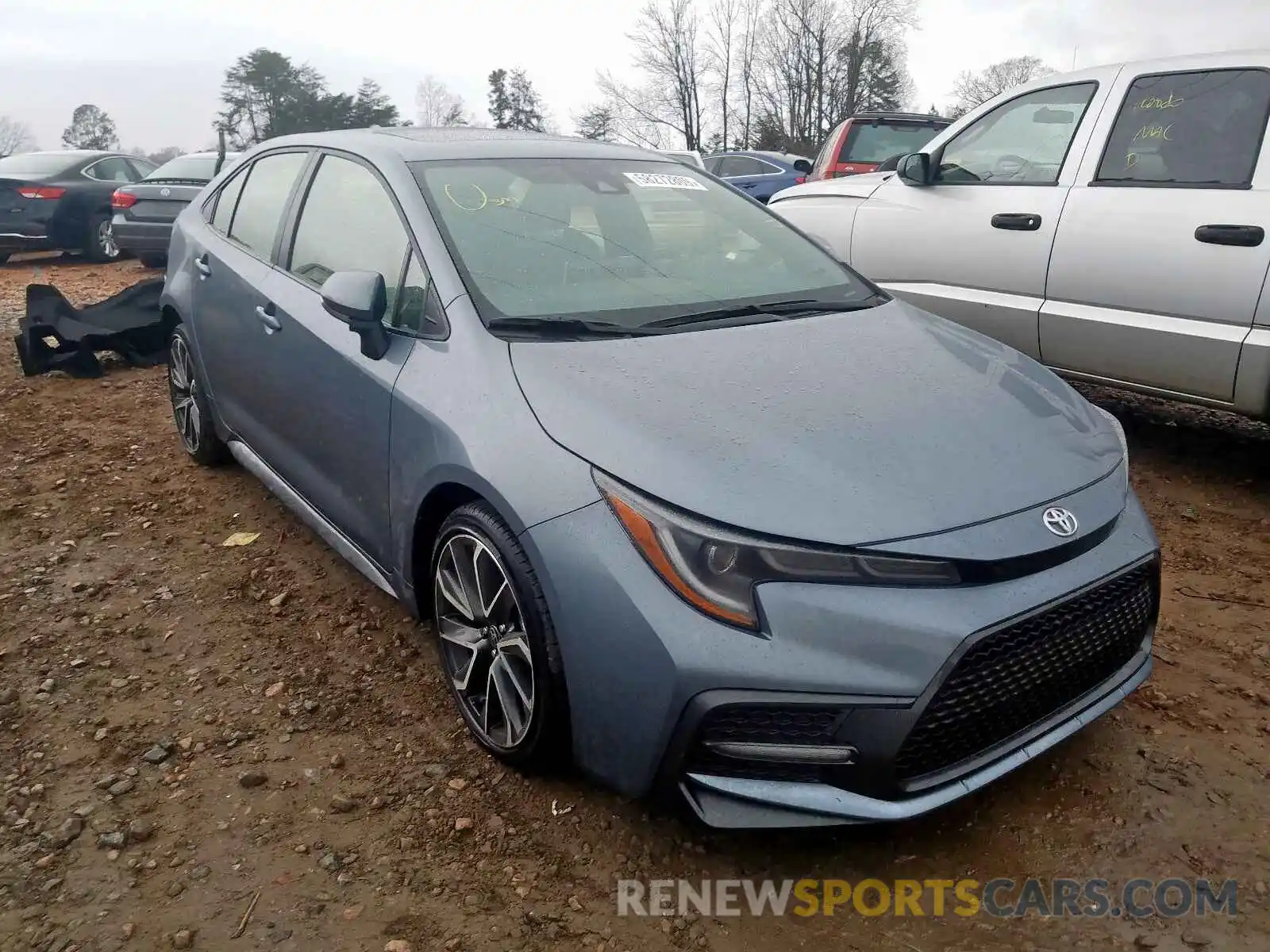 1 Photograph of a damaged car JTDP4RCE6LJ035056 TOYOTA COROLLA 2020