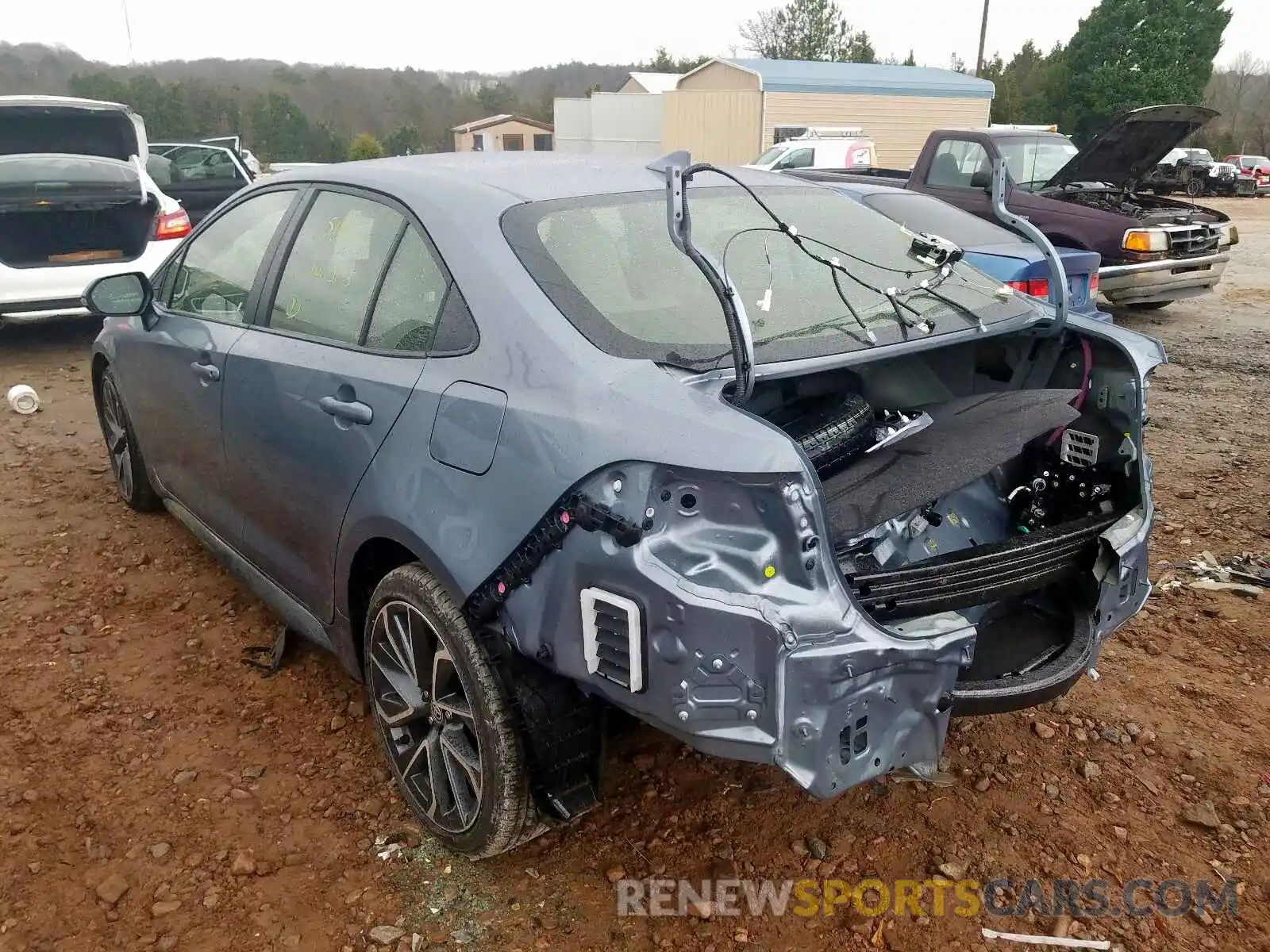 3 Photograph of a damaged car JTDP4RCE6LJ035056 TOYOTA COROLLA 2020