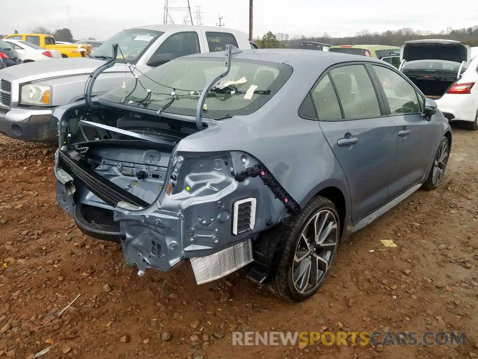 4 Photograph of a damaged car JTDP4RCE6LJ035056 TOYOTA COROLLA 2020