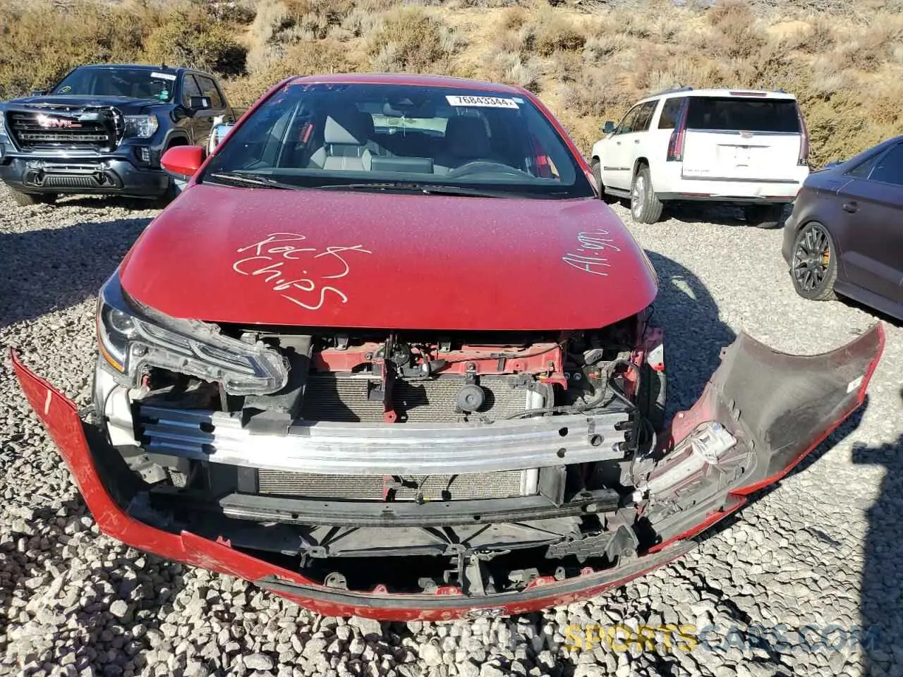 5 Photograph of a damaged car JTDP4RCE7LJ000803 TOYOTA COROLLA 2020