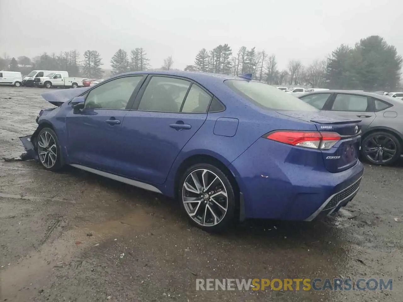 2 Photograph of a damaged car JTDP4RCE7LJ001028 TOYOTA COROLLA 2020