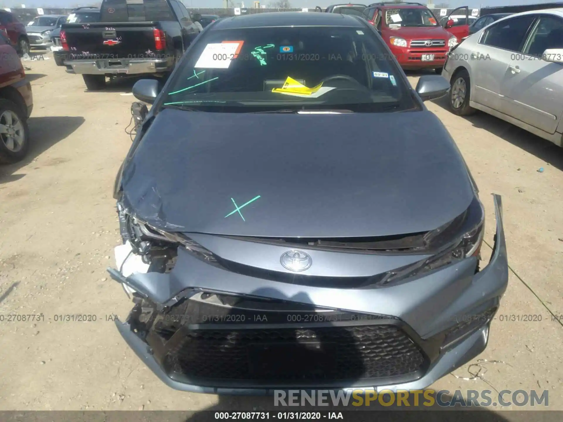 6 Photograph of a damaged car JTDP4RCE7LJ006925 TOYOTA COROLLA 2020