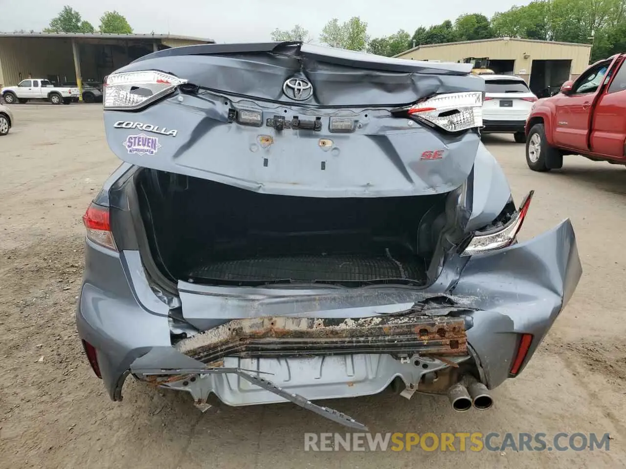 6 Photograph of a damaged car JTDP4RCE7LJ008352 TOYOTA COROLLA 2020