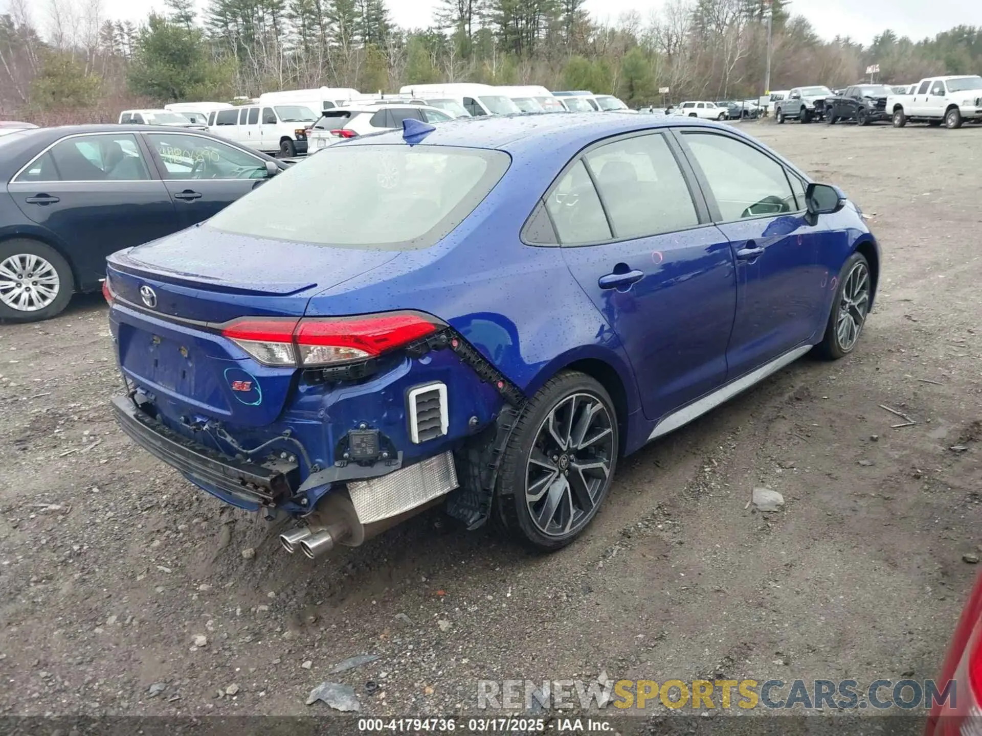 4 Photograph of a damaged car JTDP4RCE7LJ033722 TOYOTA COROLLA 2020