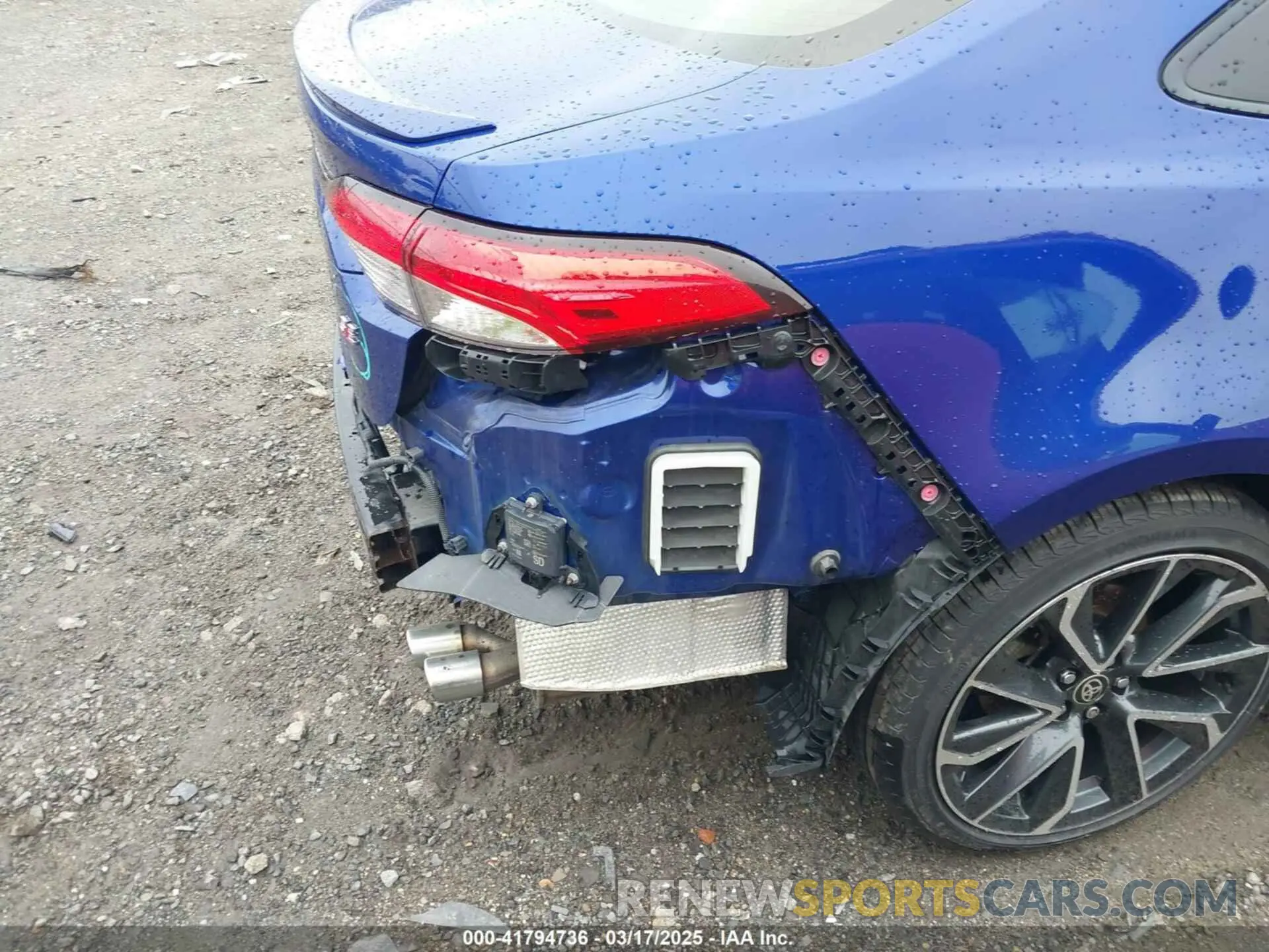 6 Photograph of a damaged car JTDP4RCE7LJ033722 TOYOTA COROLLA 2020