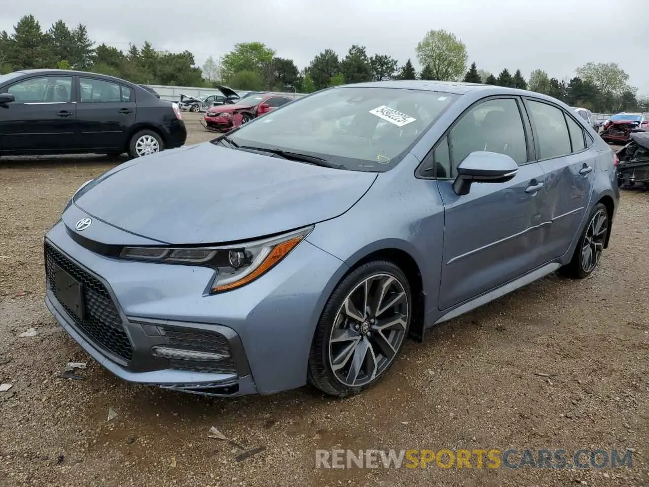 1 Photograph of a damaged car JTDP4RCE7LJ040413 TOYOTA COROLLA 2020