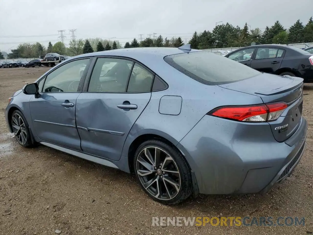 2 Photograph of a damaged car JTDP4RCE7LJ040413 TOYOTA COROLLA 2020