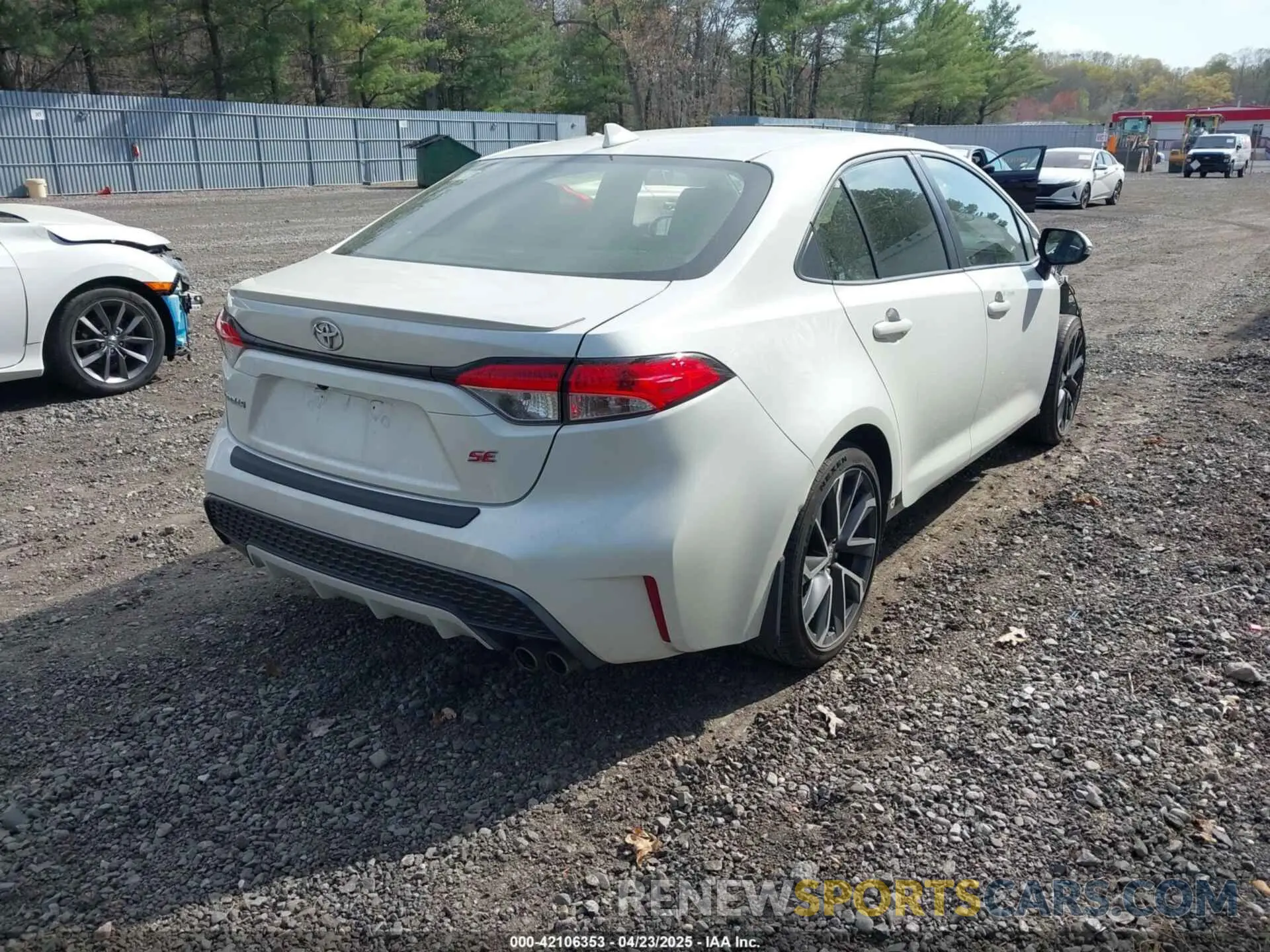 4 Photograph of a damaged car JTDP4RCE9LJ000933 TOYOTA COROLLA 2020
