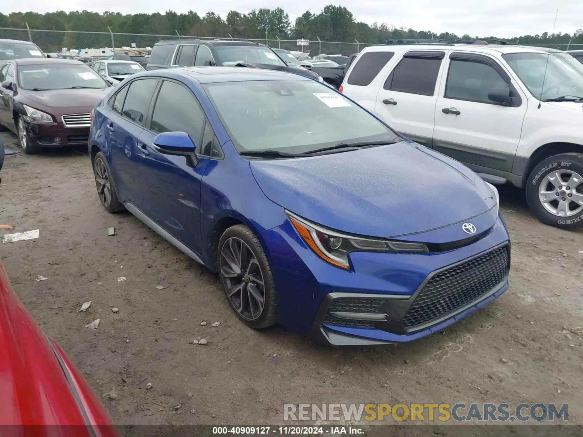 1 Photograph of a damaged car JTDP4RCE9LJ012239 TOYOTA COROLLA 2020