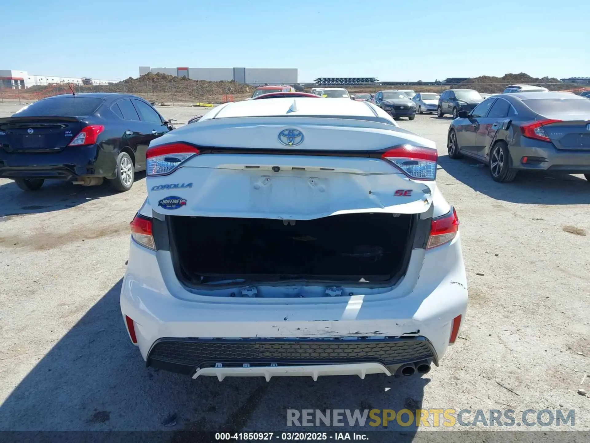 16 Photograph of a damaged car JTDP4RCE9LJ013763 TOYOTA COROLLA 2020