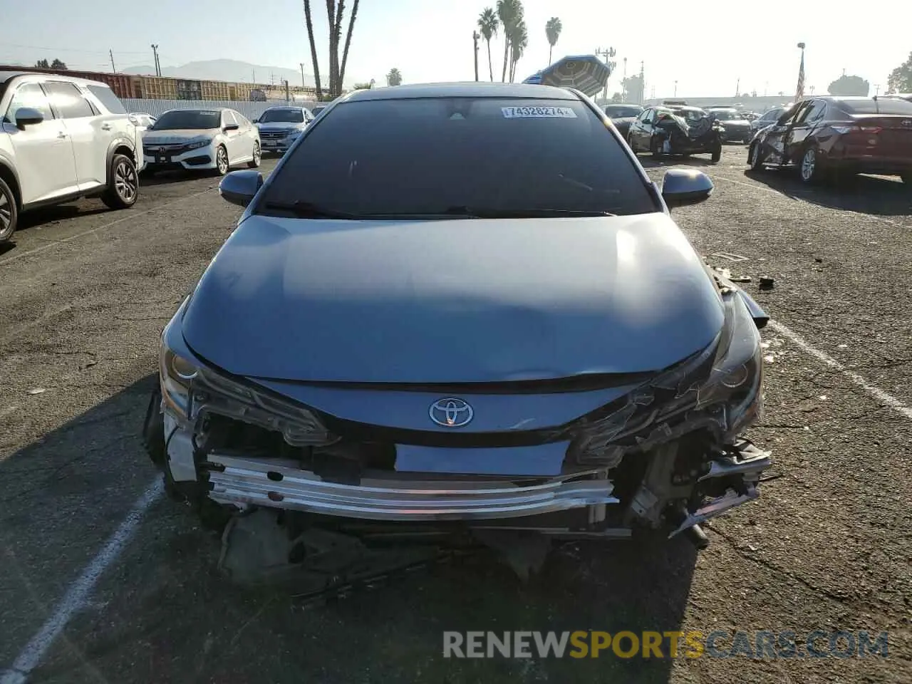 5 Photograph of a damaged car JTDP4RCE9LJ016517 TOYOTA COROLLA 2020
