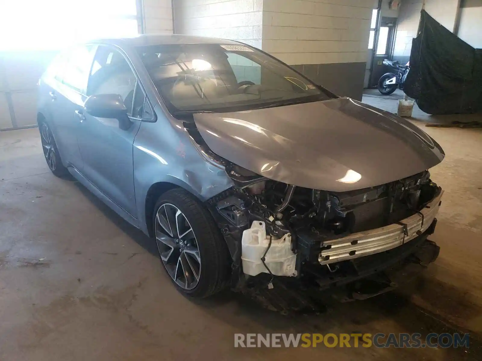 1 Photograph of a damaged car JTDP4RCE9LJ035763 TOYOTA COROLLA 2020